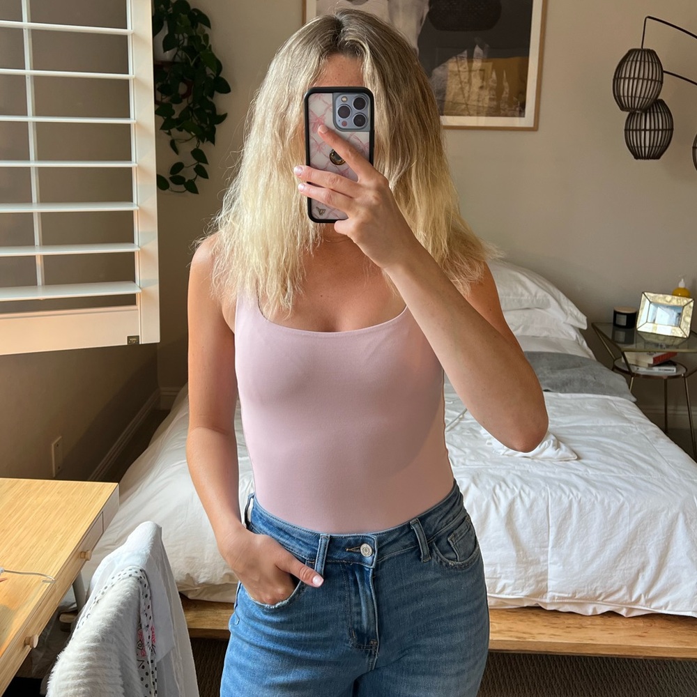Pink Bodysuit Aritzia